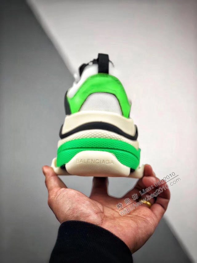 Balenciaga經典款男女鞋 巴黎世家頂級版本Triple-S 17老爹鞋 Balenciaga情侶款老爹鞋  hdbl1231